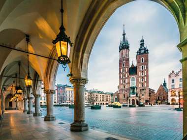 Krakow Market Square, Poland