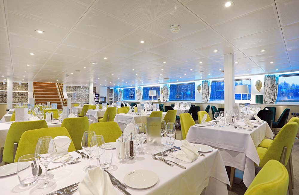 MS Elbe Princesse II Vessel, Germany, Restaurant