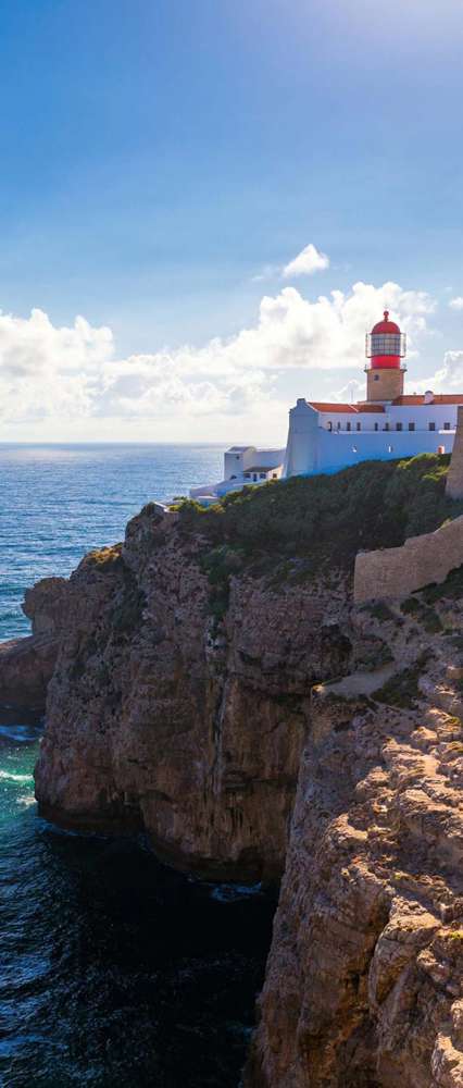 Cabo Sao Vicente Lighthouse Algarve Portugal Istock 1146671894