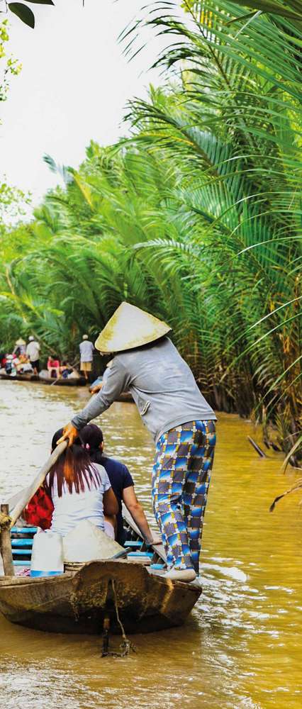 Ben Tre Mekong Delta, Vietnam