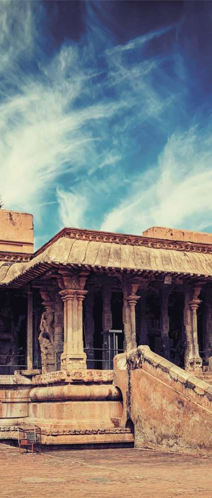 Brihadeshwara Temple, Tanjore, Southern India