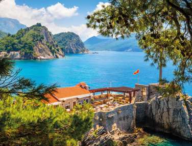 Venetian Fortress Castello In Montenegro, Balkans