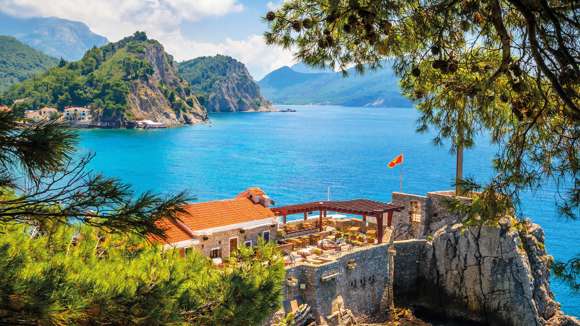 Venetian Fortress Castello In Montenegro, Balkans