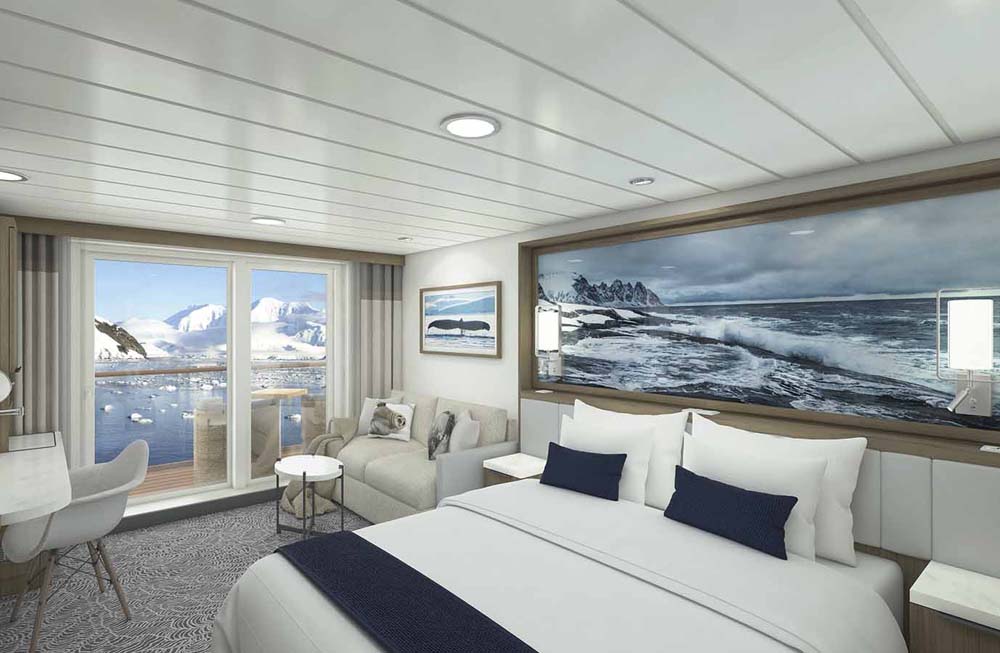 MV Ocean Albatros Vessel, Arctic, Cabin