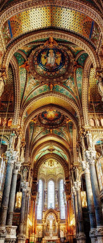 Basilica Notre Dame, Lyon, France