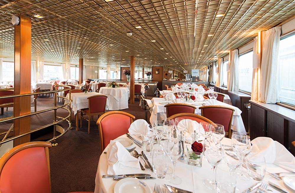 MS Seine Princess Vessel, France, Restaurant