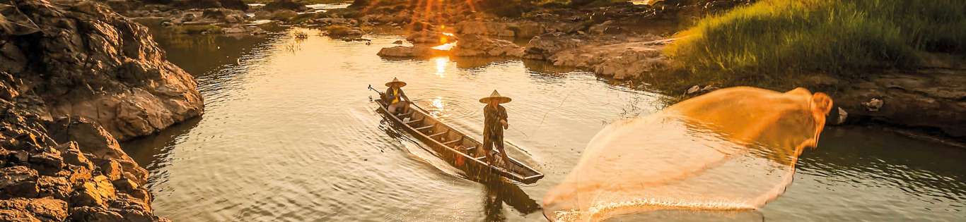 Fisherman, Mekong River