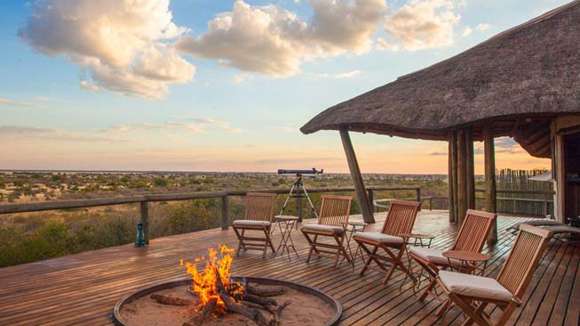 Tau Pan Camp, Central Kalahari, Botswana, Fire Pit