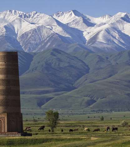 Burana Tower, Silk Road, Kyrgyzstan