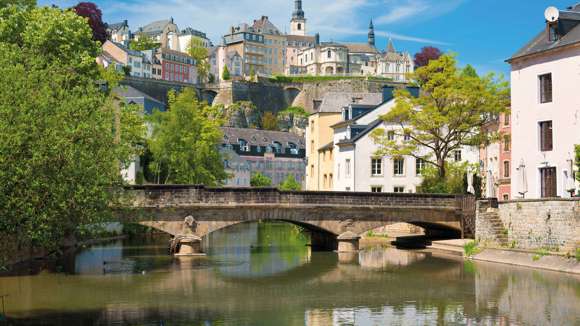 View Of Luxembourg City, Luxembourg