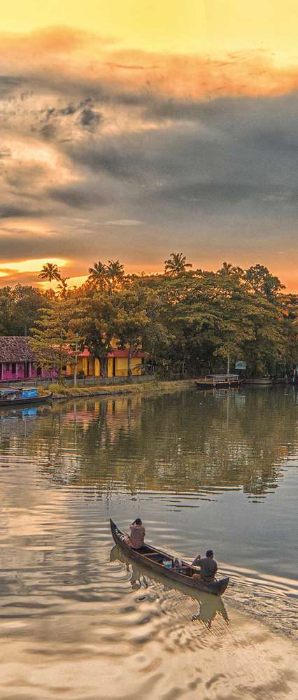 Keralan Backwaters, Southern India