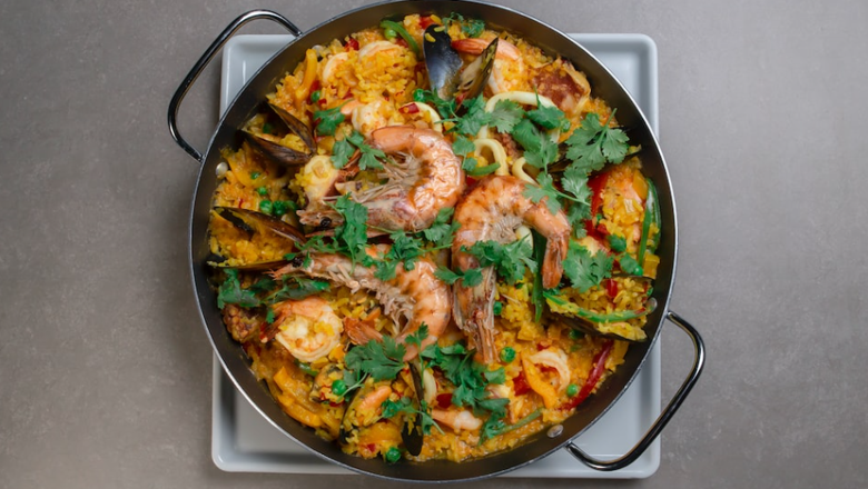 Seafood Paella