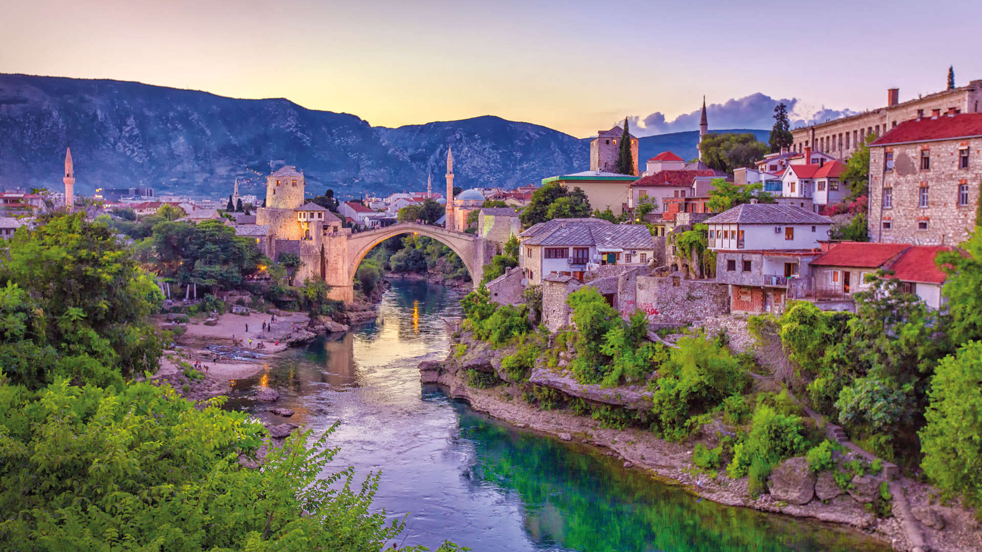 Mostar Bridge, Mostar, Bosnia and Herzegovina