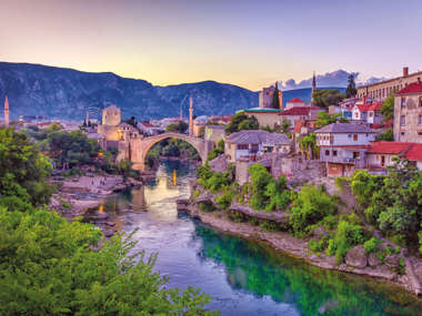 Mostar Bridge, Mostar, Bosnia and Herzegovina