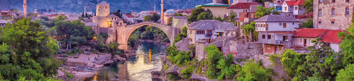 Mostar Bridge, Mostar, Bosnia and Herzegovina