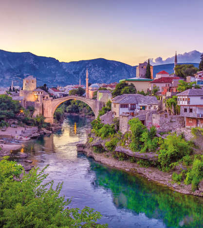 Mostar Bridge, Mostar, Bosnia and Herzegovina