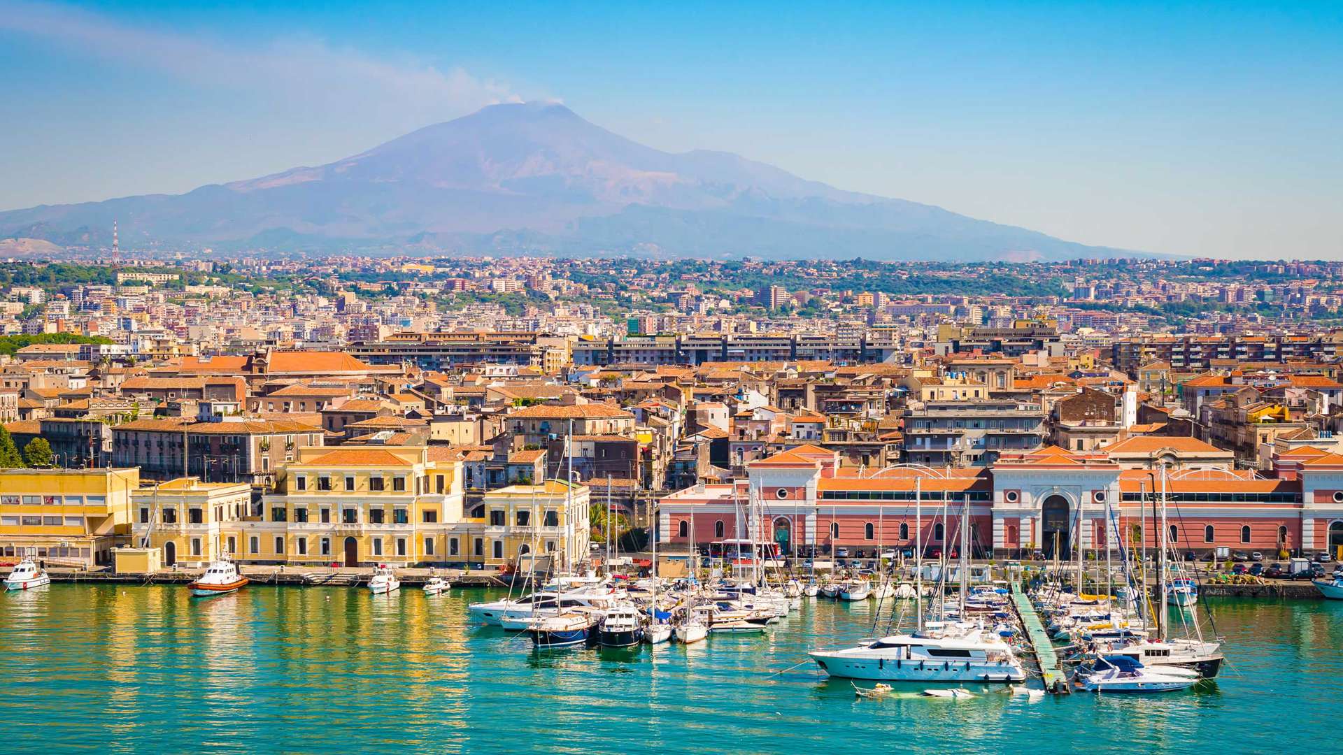 Catania Mount Etna Sicily Italy Istock 823700774