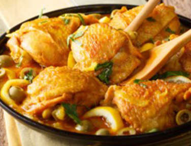 Moroccan Lemon Chicken