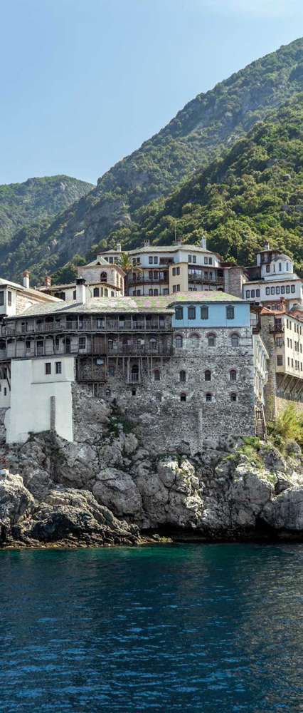 The Monastery Of Saint Gregory, Athos, Greece