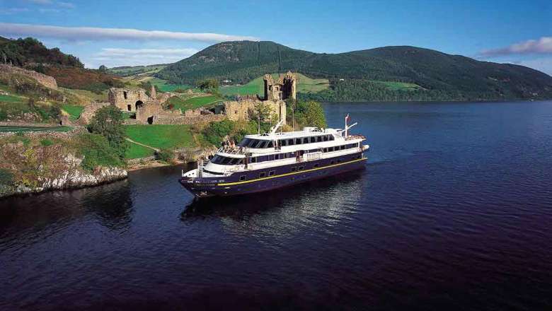 Lord Of The Glens Vessel At Loch Ness, Scotland