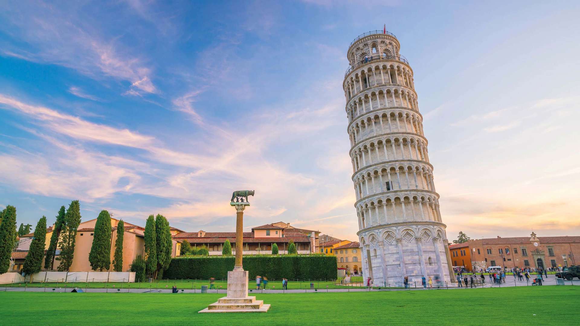 The Leaning Tower Of Pisa, Italy 