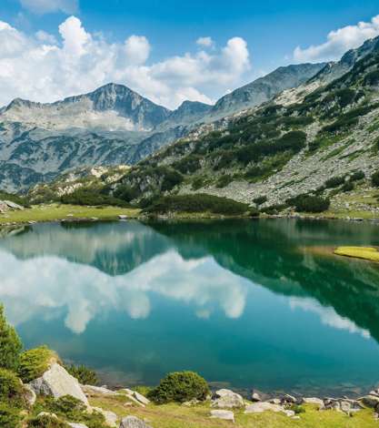 Pirin Mountain and Lake, Bansko, Bulgaria