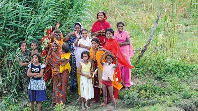 River Bankside, India