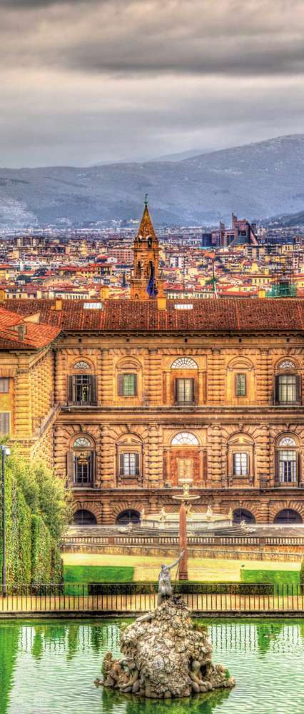 Pitti Palace, Palazzo Pitti, Florence, Tuscany, Italy 