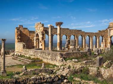 Basilica Volubilis, Morocco