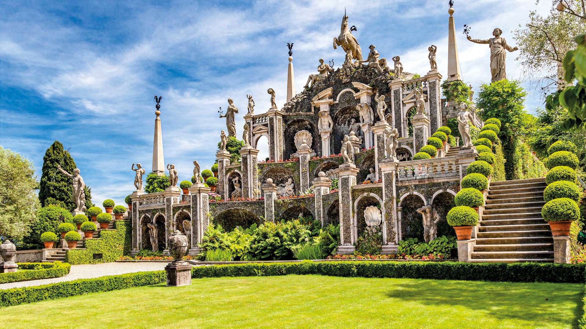 Isola Bella Maggiore, Islands of Lago Maggiore, Italy