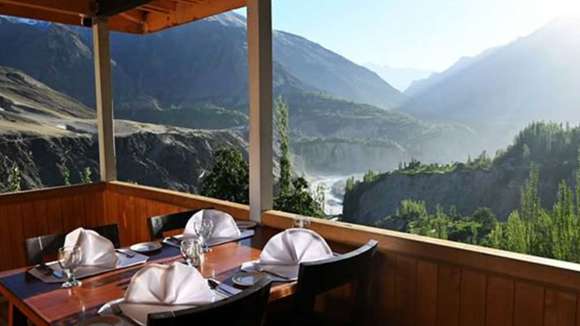 Serena Hotel, Altit Fort, Hunza Valley, Pakistan, Restaurant