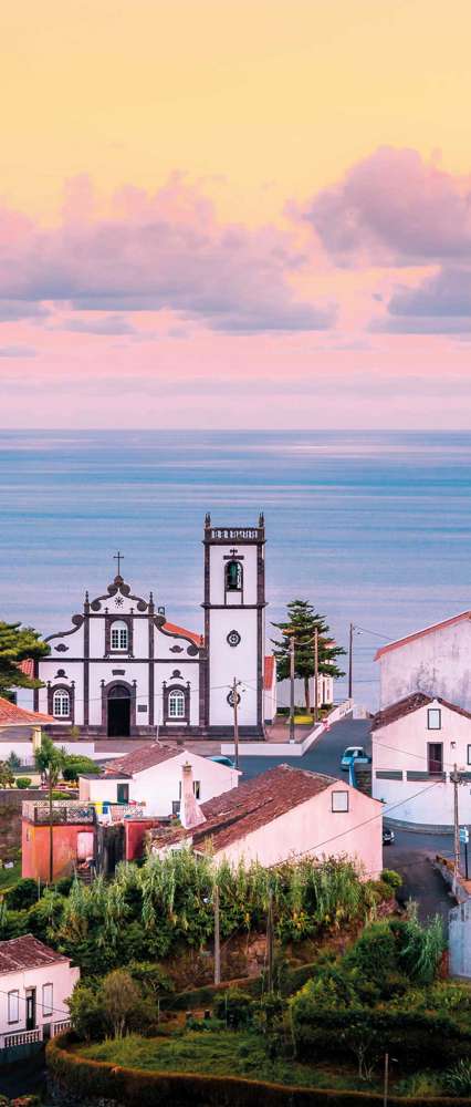 Village In Nordeste, Sao Miguel Island, Azores, Portugal