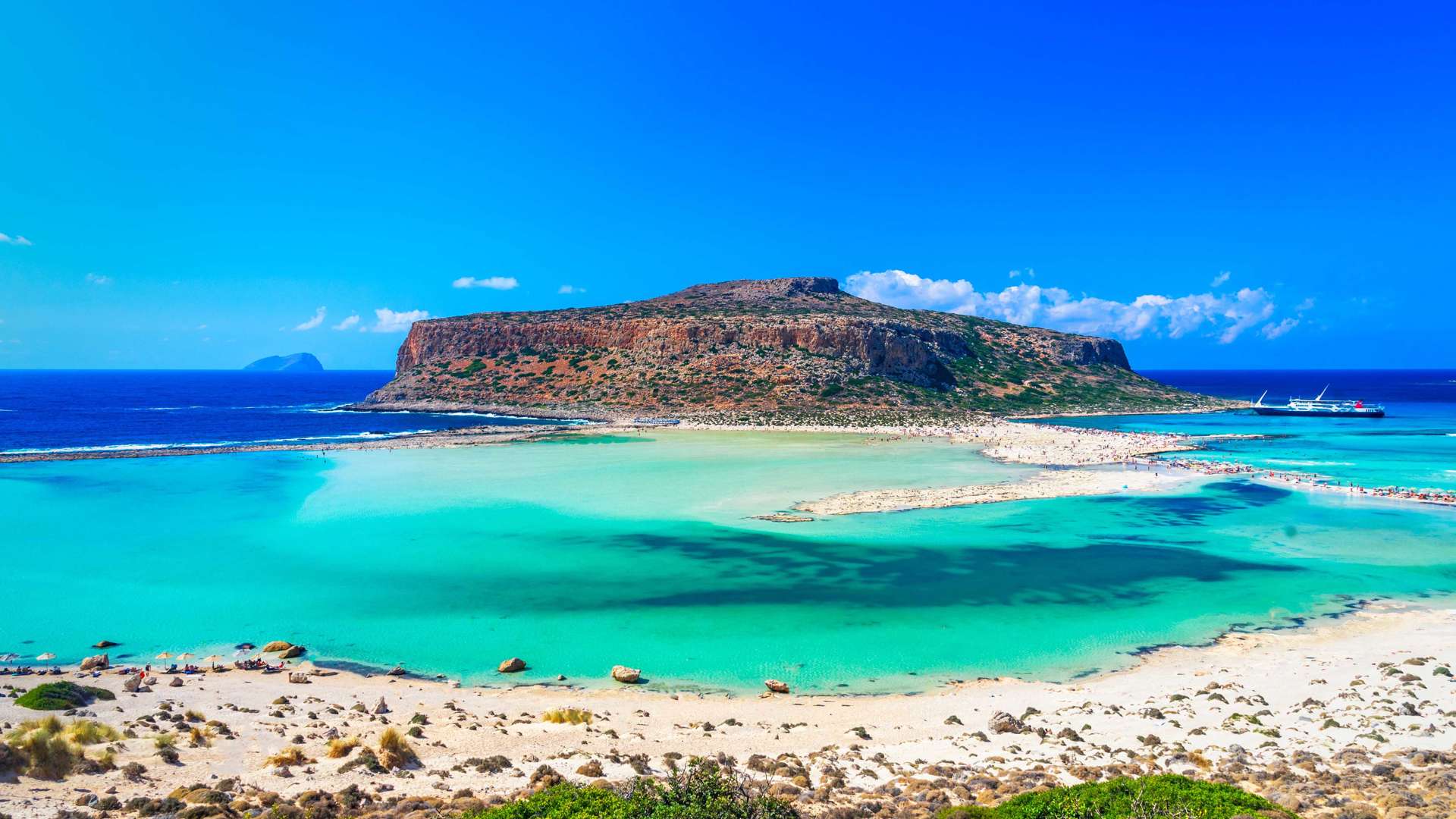 Balos Lagoon, Crete, Greece