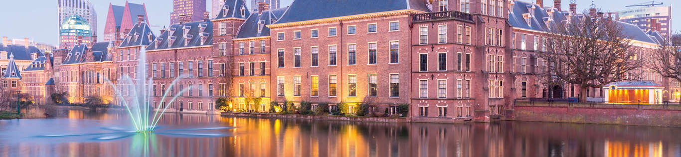 Binnenhof Palace, Place Of Parliament in the Hague Of Netherlands