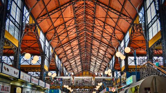 Great Market Hall, Budapest, Hungary