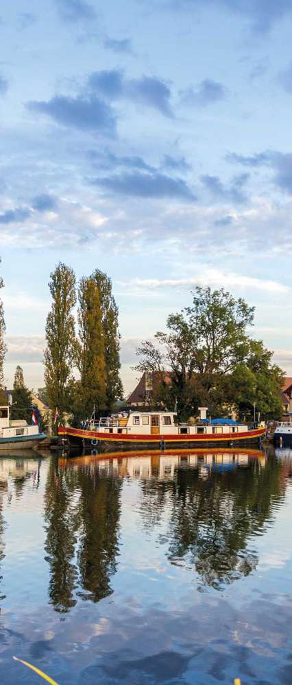 River Port In Saverne, Alsase, France