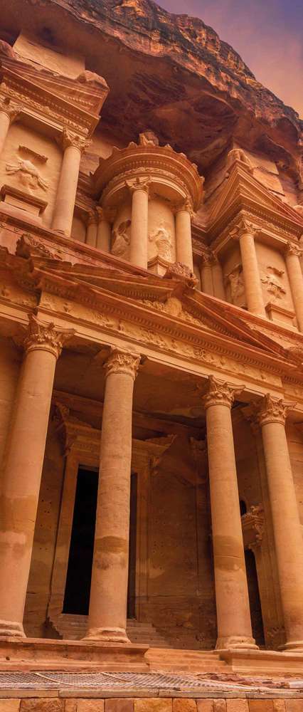 Ancient Temple In Petra, Jordan