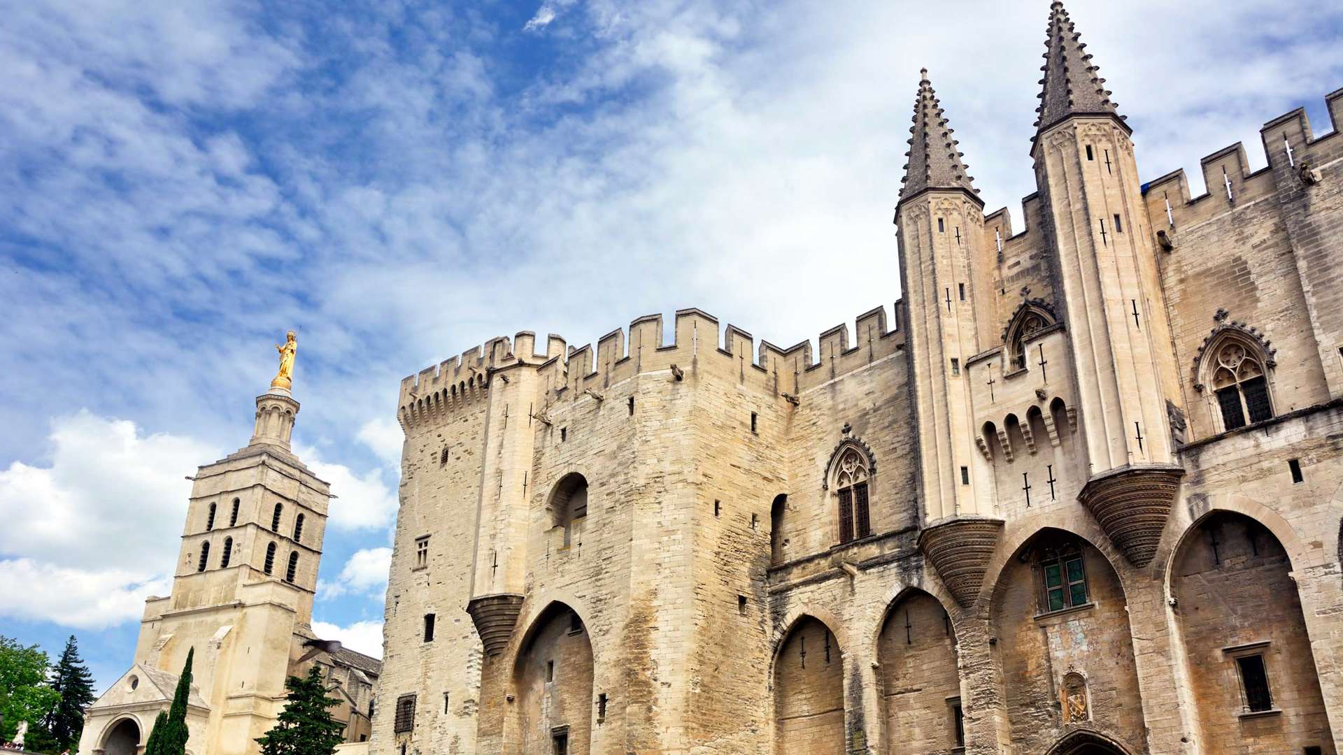 Papal Palace, Avignon, France