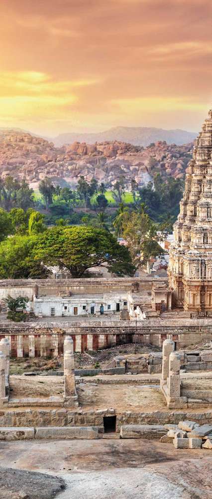 Virupaksha Temple, Hampi, India