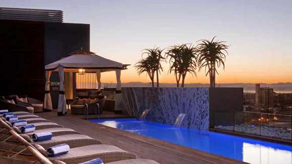 Hilton, Windhoek, Namibia, Roof Terrace Pool