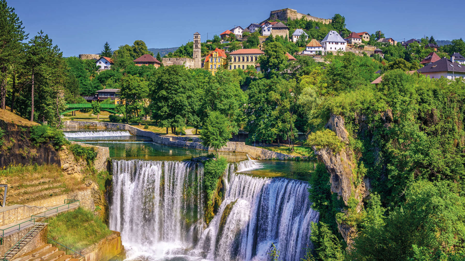 Pliva Waterfall, Jajce, Bosnia and Herzgovina