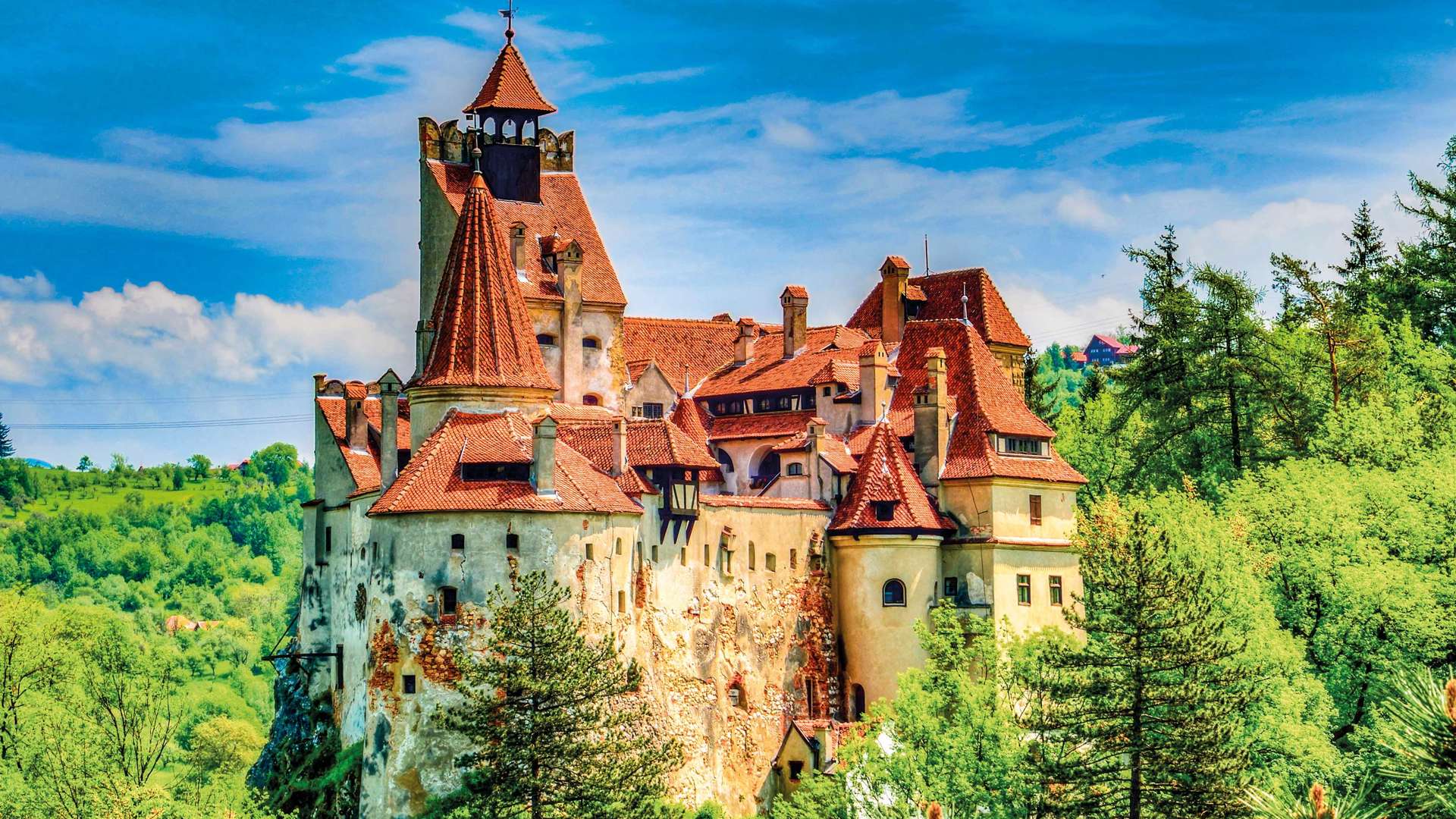 Bran Castle Of Transylvania, Brasov Region, Romania