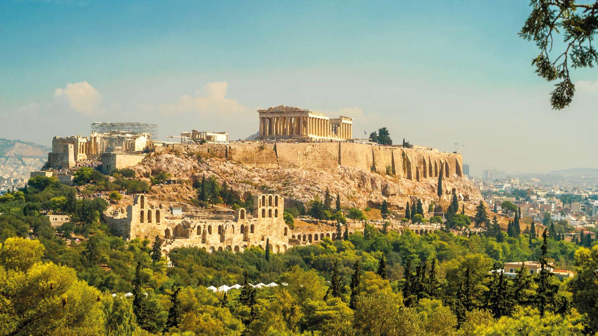 Acropolis Of Athens, Greece