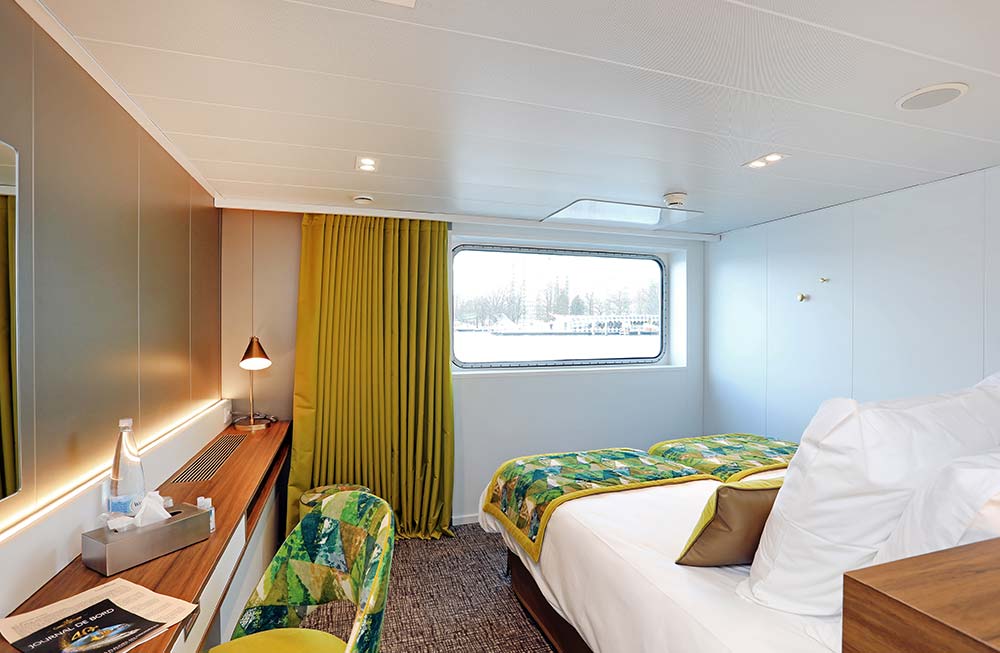 MS Elbe Princesse II Vessel, Germany, Lower Deck Cabin