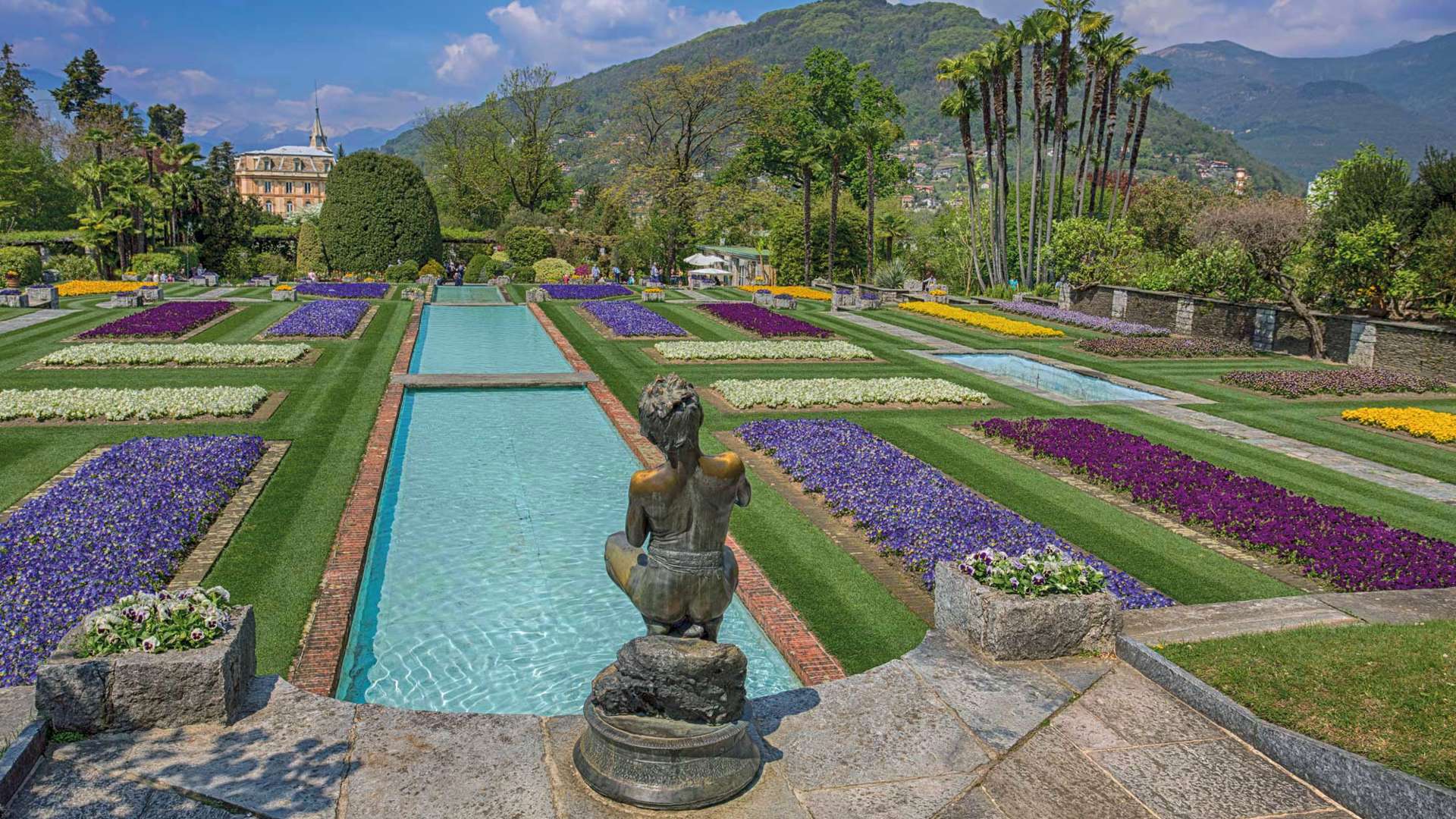 Botanical Garden Of Villa Taranto, Pallanza, Italy