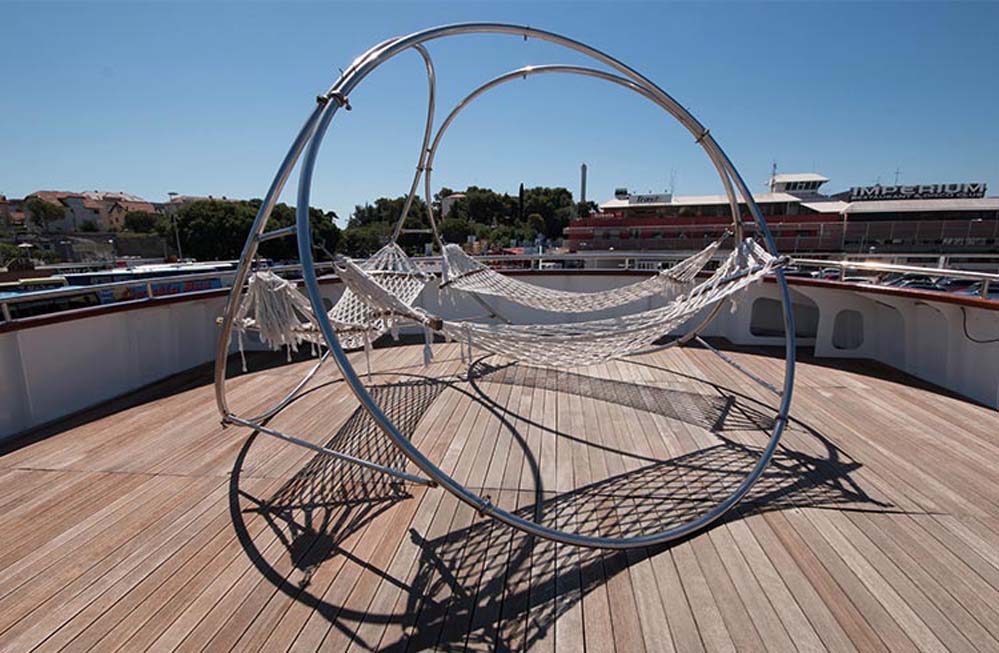 MV Admiral Vessel, Croatia, Hammocks