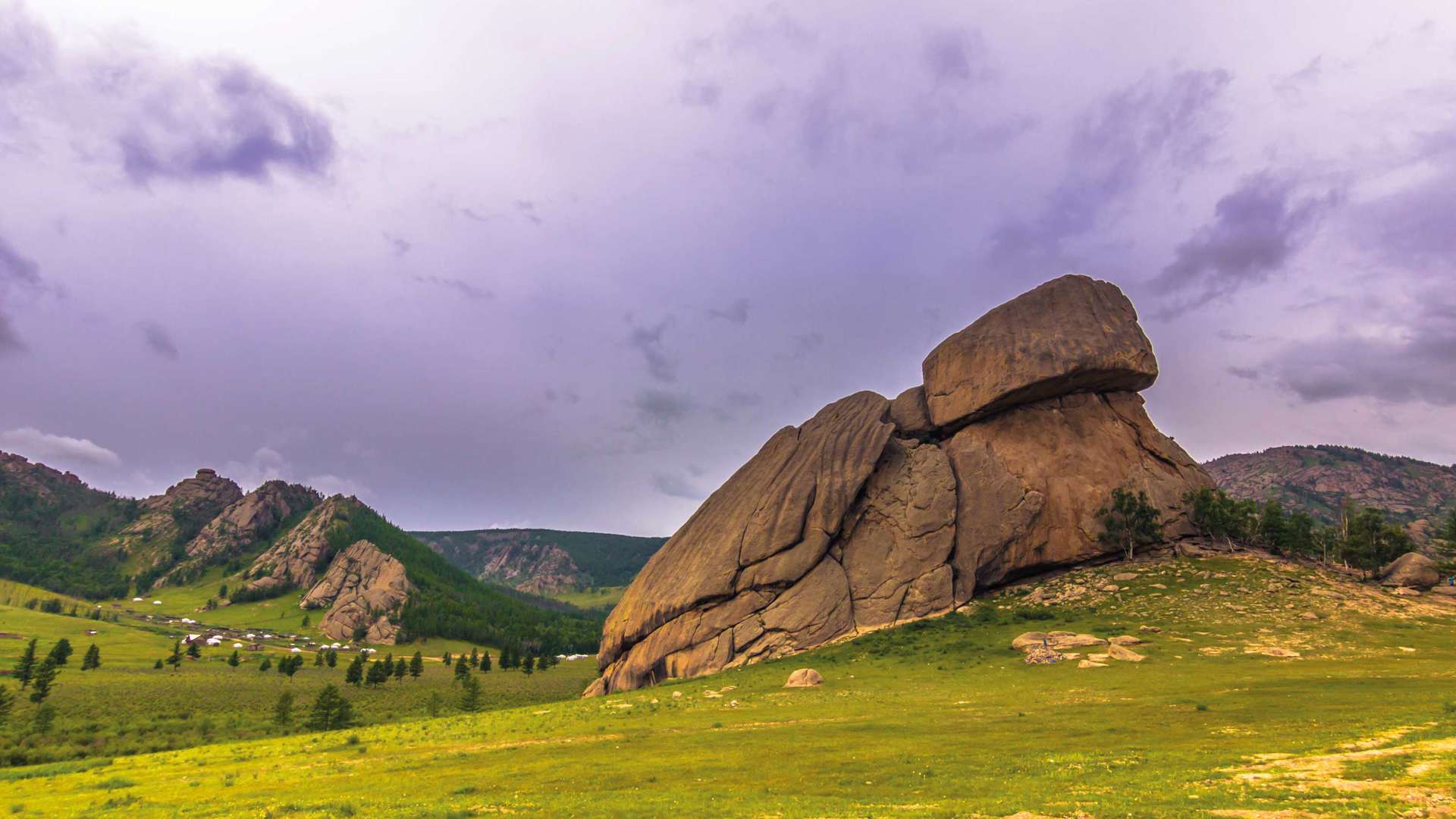 Turtle Rock, Terelj National Park, Mongolia