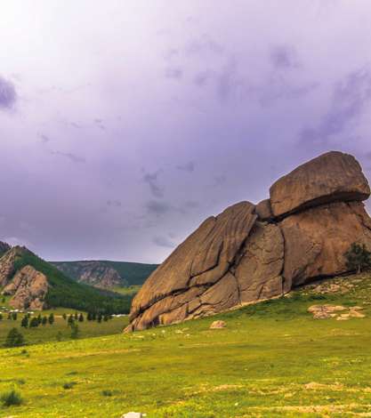 Turtle Rock, Terelj National Park, Mongolia