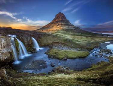 Kirkjufellsfoss Waterfall, Iceland