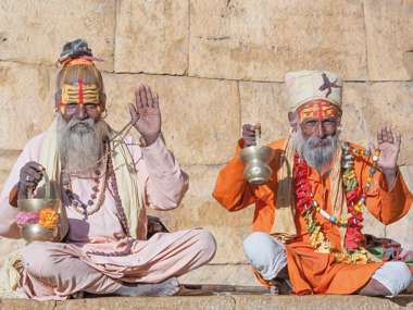 Hindu sadhu holy man, India